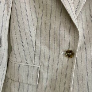 United Colors of Benetton - Women's Pinstripe Pants Suit (38)